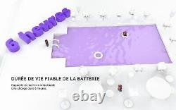 Lecteur DVD Portable 17,5 Grand écran HD 15,6 Batterie Rechargeable 6 Heures