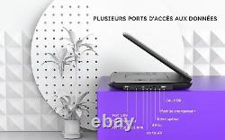 Lecteur DVD Portable 17,5 Grand écran HD 15,6 Batterie Rechargeable 6 Heures