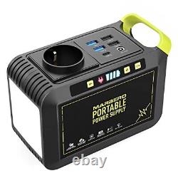 MARBERO Batterie Externe avec Prise CA 120W Max Station Énergie Portable 888W