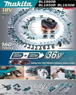 Makita X 2 BL1860B 6000mAh 18V Li-ion Batterie NEW / NEUVE
