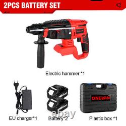 Marteau Perforateur Sans Fil Perceuse à Percussion 4 en 1 pour makita Batterie