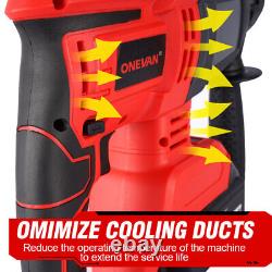 Marteau Perforateur Sans Fil Perceuse à Percussion 4 en 1 pour makita Batterie