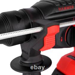 Marteau Perforateur Sans Fil Perceuse à Percussion 4 en 1 pour makita Batterie
