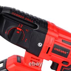 Marteau Perforateur Sans Fil Perceuse à Percussion 4 en 1 pour makita Batterie