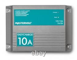 Mastervolt EasyCharge 10A 12V / 5A 24V Chargeur de batterie étanches