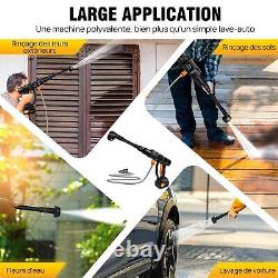 Nettoyeur Haute Pression Sans Fil 150 Bar / 2000PSI + 2 Batterie 3000mAH