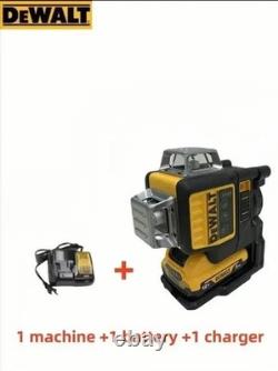 Niveau Laser Vert Dewalt DW089LG 12 Lignes 360 Batterie 12V Pro Chantier Travaux