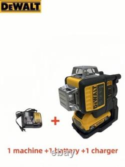 Niveau Laser Vert Dewalt DW089LG 12 Lignes 360 Batterie 12V Pro Chantier Travaux