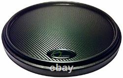 Offworld Percussion Invader V3 Practice Pad with Black Rim and Black Vinyl/My