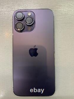 Original Chassis et Batterie Avec Chassis Violet Pr Pour Apple Iphone 14 Pro Max