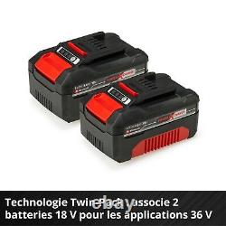 Original Einhell Système à double batterie 40 Ah Twinpack Power X-Change Li-I