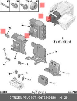Original Unité Contrôle Batterie C4 Picasso II Peugeot 5008 9675349880