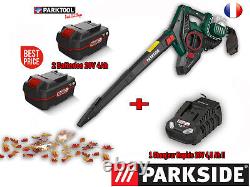 PARKSIDE Aspirateur souffleur ou broyeur sans fil PLSA 40-Li, 20 V