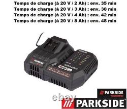 PARKSIDE PERFORMANCE Batterie 20V 4 Ah + Performance chargeur