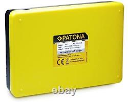 PATONA Chargeur Double avec 2X Platinum Batterie NP-W126S Compatible avec Fuj