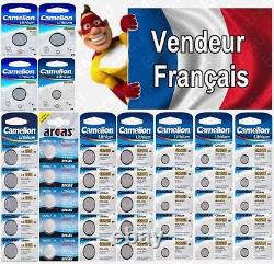 Piles/Battery boutons Lithium CR2032 3V CR1220 (dispo 1 2 5 10 20 50 ou 100)
