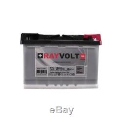 Pn553 Batterie a decharge lente Rayvolt L3D80 12V 80AH (C20) / 60AH (C5) D
