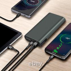 Powerbank 20000mAh Double USB-C 130W et Port USB 18W Enterprise 2 4Smarts Gris
