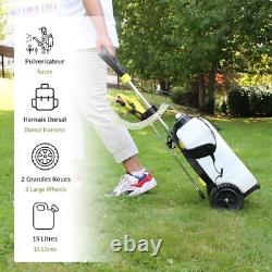Pulvérisateur Electrique Rechargeable à Batterie sur Roulettes ou à Dos Con