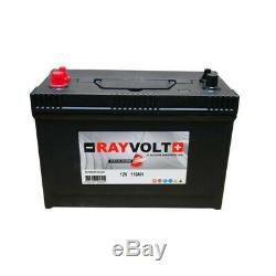 RAYVOLT Batterie Marine Décharge Lente 12V 110AH