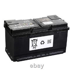 RIDEX 1S0043 Batterie de démarrage Batterie 12 Volt 90, Ah 790, A/EN