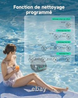 Robot piscine sans fil Wybot A1 Nettoyage du fond, Batterie Grande Autonomie