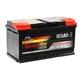 Speed Max L5100 100ah 900a 12v Batterie Voiture = Fiamm 100ah Dx Prêt à L'emploi