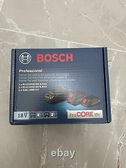 Set 2 X Batteries + Chargeur Bosch Pro 18V