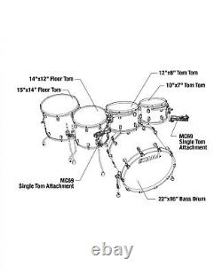 TAMA Starclassic WBS52RZS-LSO Vernis Walnut / Bouleau Laqué Shamrock Huître