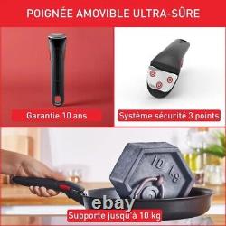 TEFAL Batterie Cuisine Emotion Lot de 13 Pièces Casseroles Poêles Inox Induction