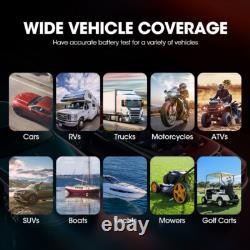 TOPDON BT300P Testeur de batterie de voiture avec imprimante 12/24V