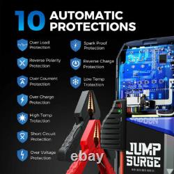 TOPDON JS2000 Démarreur Jump Starter 16000mAh 2500A Chargeur Booster Powerbank