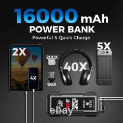 TOPDON JS2000 Pro 2500A Booster de démarrage pour voiture Power Bank JumpStarter