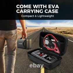 TOPDON JS2000 Pro 2500A Booster de démarrage pour voiture Power Bank JumpStarter