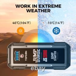 TOPDON JS2000 Pro 2500A Booster de démarrage pour voiture Power Bank JumpStarter