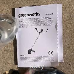 Tondeuse à gazon sans fil 48 V 38 cm 2x24 V Greenworks GD24X2BCB sans batterie