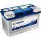 Varta N80 Blue Dynamic Efb 12v 80ah 800a Batterie De Voiture Start-stop 580 500
