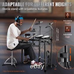 VEVOR Kit de batterie électronique 203,2 mm pour débutant adulte 32 pcs 480 sons