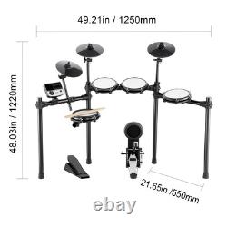 VEVOR Kit de batterie électronique 203,2 mm pour débutant adulte 32 pcs 480 sons