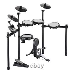 VEVOR Kit de batterie électronique 203,2 mm pour débutant adulte 32 pcs 480 sons