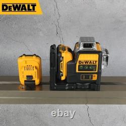 VRAI laser certifié DeWalt DW089LG Niveaux 12V 360 degrés visibilité batterie FR