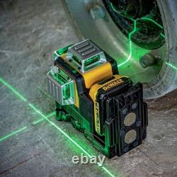 VRAI laser certifié DeWalt DW089LG Niveaux 12V 360 degrés visibilité batterie FR