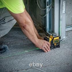 VRAI laser certifié DeWalt DW089LG Niveaux 12V 360 degrés visibilité batterie FR