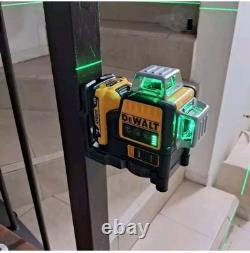 VRAI laser certifié DeWalt DW089LG Niveaux 12V 360 degrés visibilité batterie FR