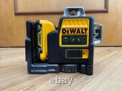 VRAI laser certifié DeWalt DW089LG Niveaux 12V 360 degrés visibilité batterie FR