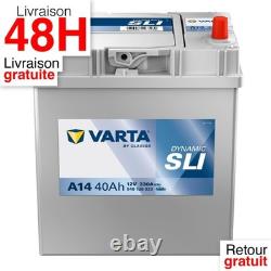 Varta Blue Dynamic A14 Batterie Voiture 12V 40Ah 330A Démarrage Fiable
