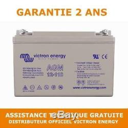Victron Energy AGM Batterie de Loisirs Décharge Lente 12V/110AH BAT412101085