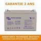 Victron Energy Agm Batterie De Loisirs Décharge Lente 12v/110ah Bat412101085