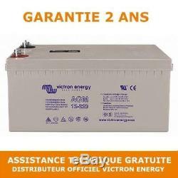 Victron Energy AGM Batterie de Loisirs Décharge Lente 12V/220AH BAT412201084