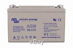 Victron Energy AGM Batterie de Loisirs à Décharge Lente 12V/110AH BAT412101084